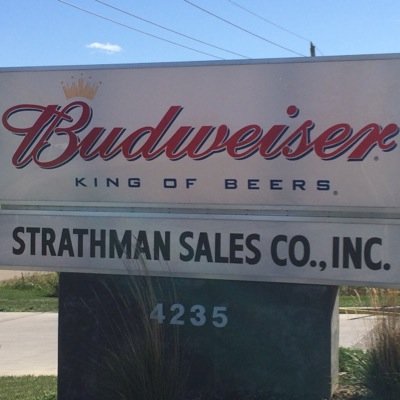 Strathman Sales is an Anheuser Busch wholesaler located in Topeka, KS.