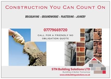 Reliable and trustworthy builders who have 20 years experience in all aspects of building!