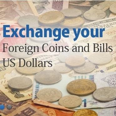 Online Foreign coins exchange services providers
