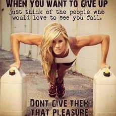 Fit, fast, and strong girl in search of her dream body. ~ Recovering from an ED. SW: 145, CW: 125, GW: Healthy