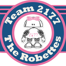 Mascot for Team 2177 from Visitation School. Follow for more updates from The Robettes!