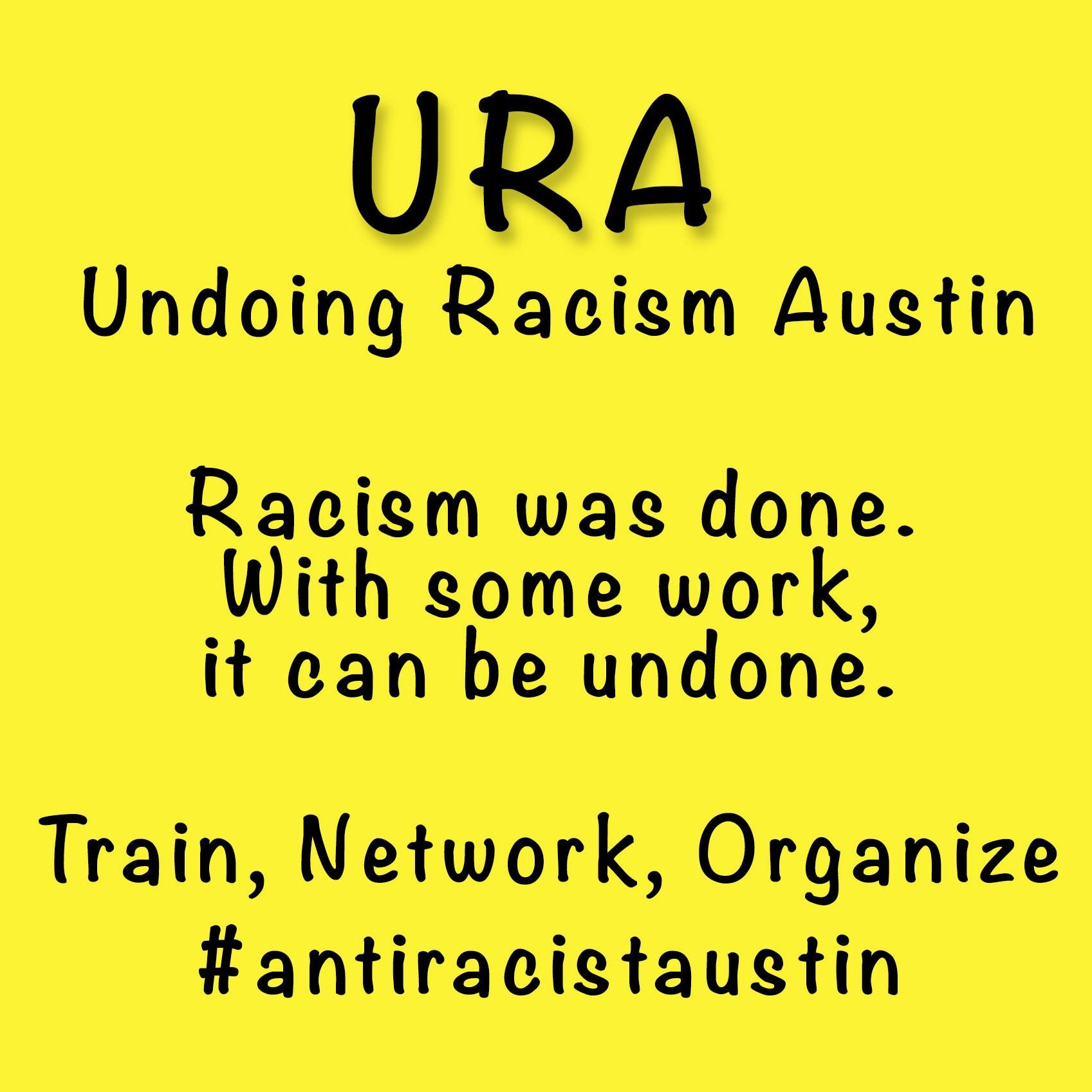 UndoRacismATX's profile picture. 