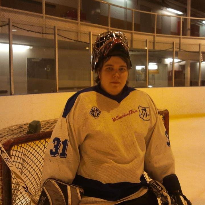 Jääkiekko on kivaa.