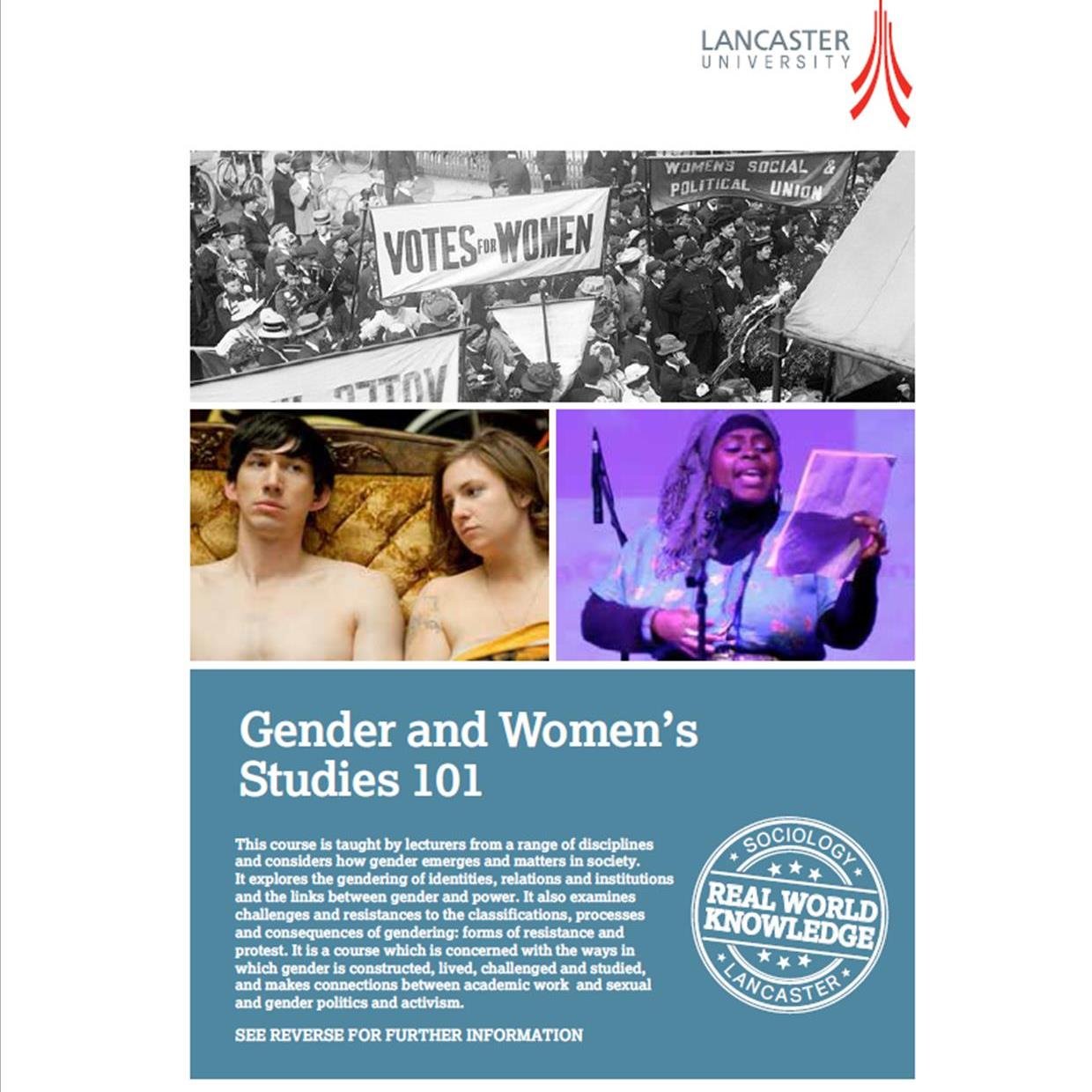 Twitter feed for Part 1 Gender and Women's Studies at Lancs Uni #gws101 2014/15. Questions, links, thoughts, articles, rants, ideas, chat welcome!