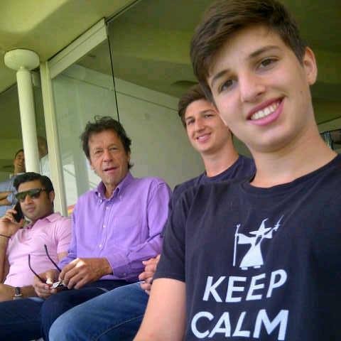 Proud Son Of Great @imrankhanpti i love  the people of Pakistan