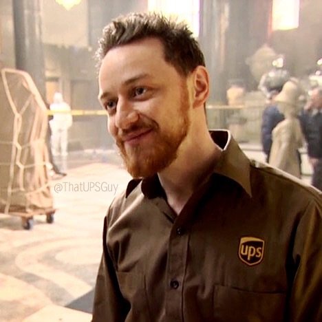 Delivering parcels to appreciative people is possibly my greatest day in the sunshine...after the day I met @ArthurInLetters. #Parody #RP #ClanMcAvoy #Taken