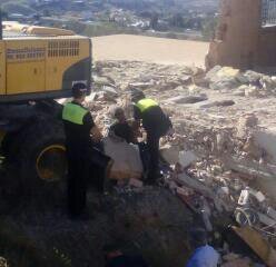 El derribo selectivo del Ayto. de Mijas ha echado abajo mi casa mientras he sido detenido para no entorpecer la operación. La única entre más de 4000.