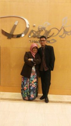 My Lovely wife and me