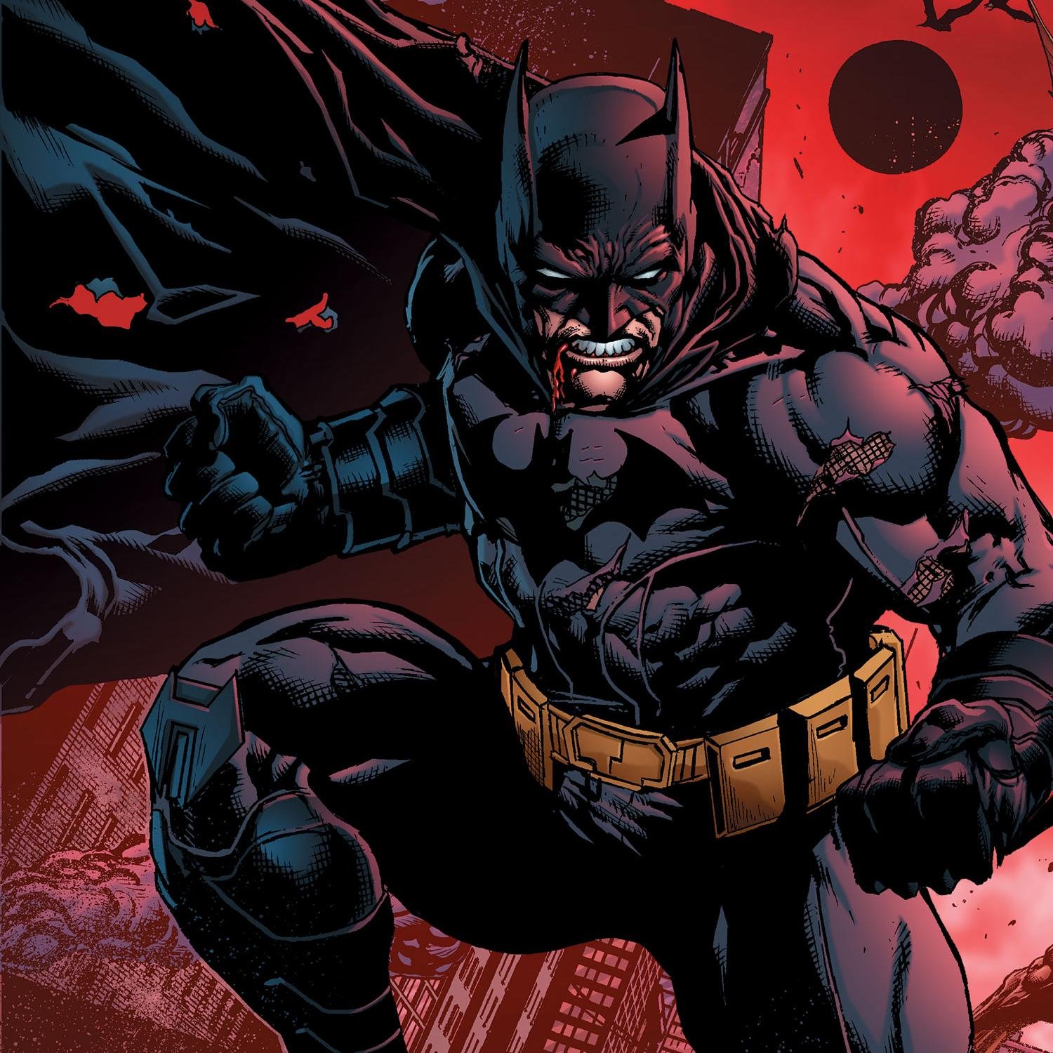 The past made me what I'm today, this can be called as a revenge. But, this's justice. I'll stop all the criminals. Because I'm Batman.