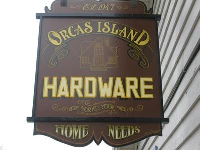 Perfectly sized hardware store on beautiful
 Orcas Island