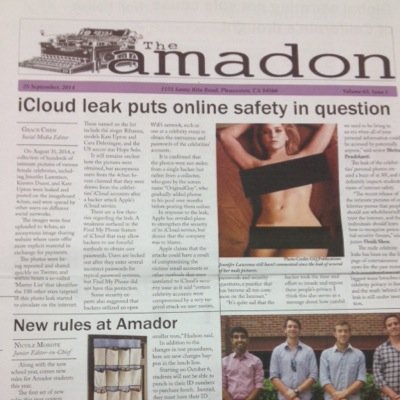 Want to know what's going on at Amador today? follow us! ~~~AV journalism