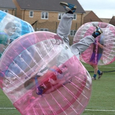 Bubble Football is a new and exciting twist on the beautiful game where bumping and colliding is actually encouraged.