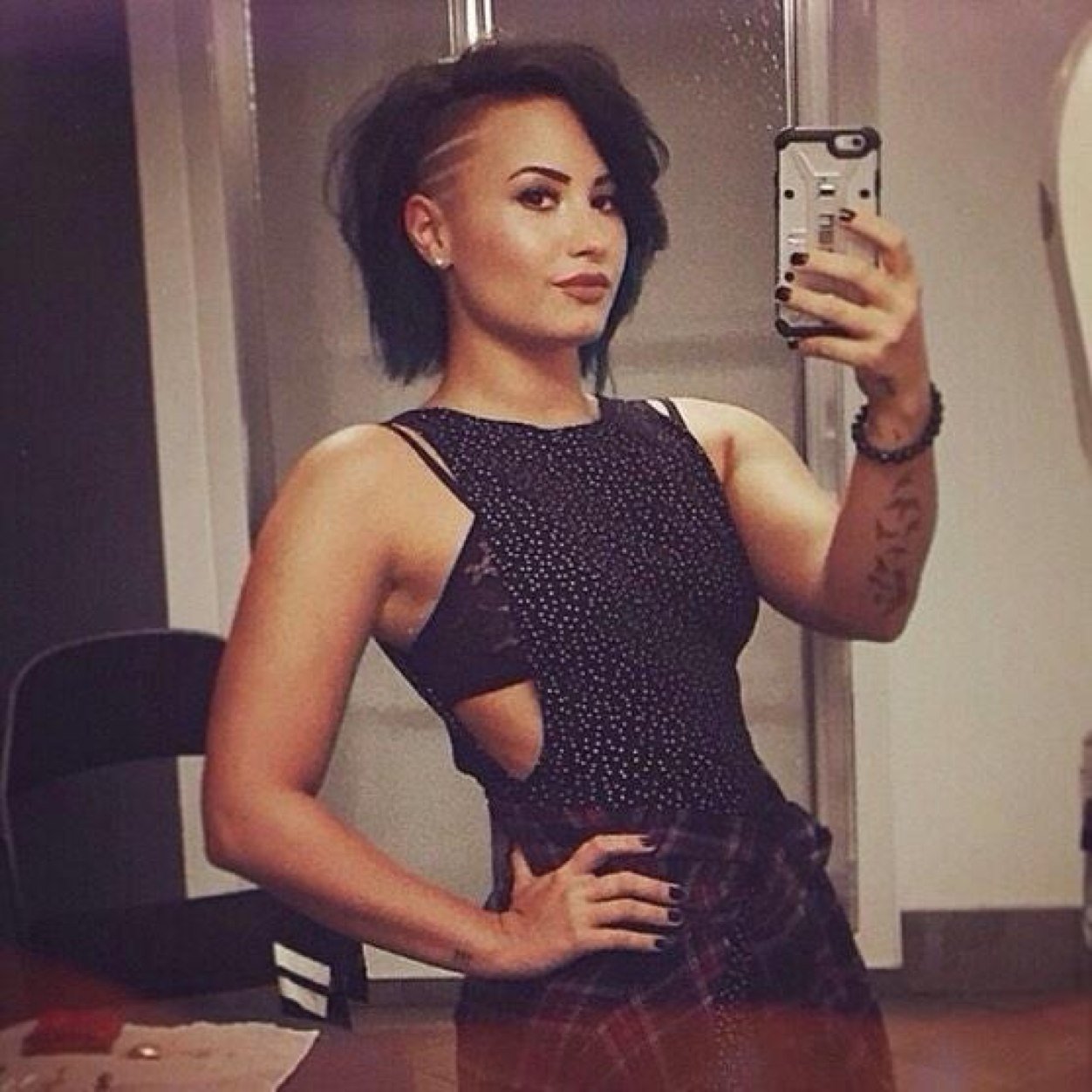 That one girl who shared her story and saved lives. We fell in love with her and she helps us stay strong every day...Demetria ❤️ #LovaticForLife #StayStrong
