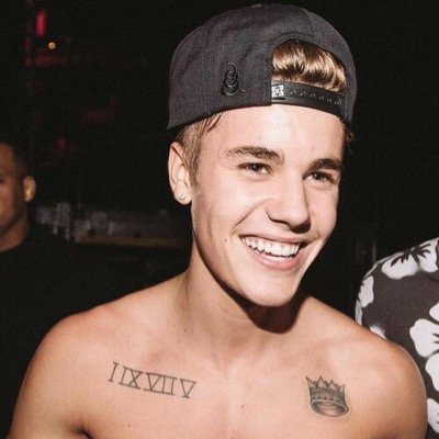 smile because justin followed you