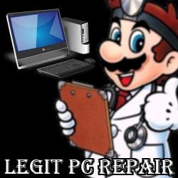 legitPCrepair's profile picture. Your stop for windows based computer repair over the internet! Legitimate Computer Repair charges a flat rate fee of $70. Please contact us for any questions.