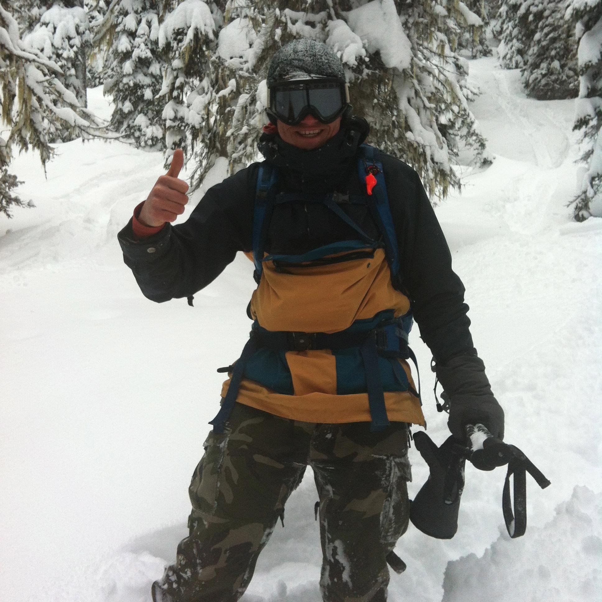Splitboard Powder Riding