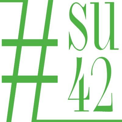 #su42 är en webbtidning och magasin som följer konferensen Sundsvall42. Kontot drivs av journaliststudenter på Mittuniversitetet i Sundsvall. #su42 gäller.