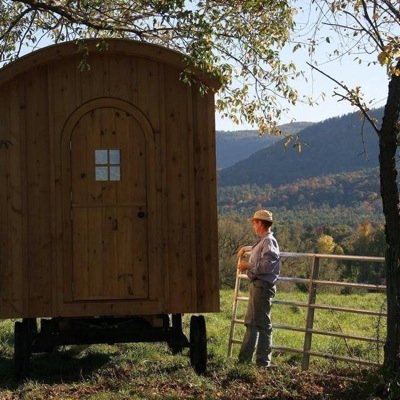 We build our huts from locally sourced sustainable wood.  Custom built to suit your needs.