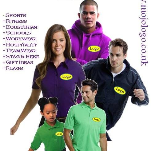 Mojo Logo is a Family Embroidery Service in Yorkshire. FREE SET UP* NO MINIMUM'S* EXTENSIVE CLOTHING RANGE* 'your business is our business'