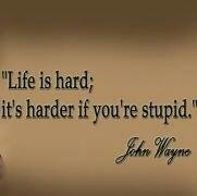 School of hard knocks, and USMC