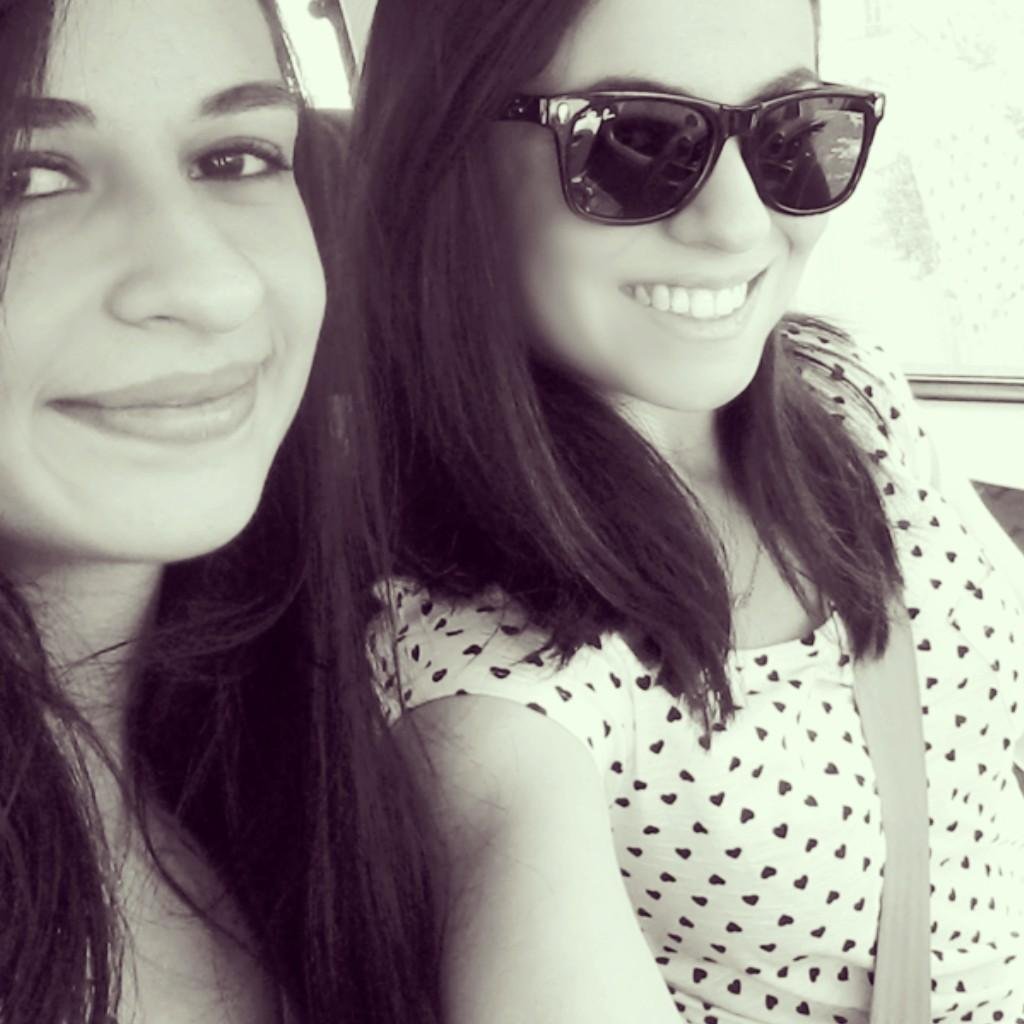 As irmãs Talita e Caroline Lavecchia. =)