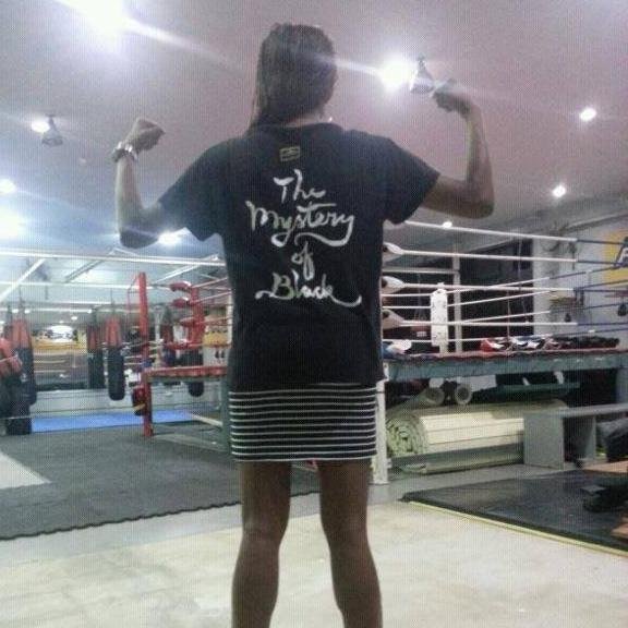 Living life one fight and a day of work at a time :)