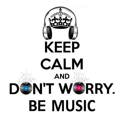 Otra manera de emocionarte, otra manera de ser feliz... Dont Worry Be Music. Te sorprenderías la de cosas que hacemos con la música. ¿Tú te atreves? =)