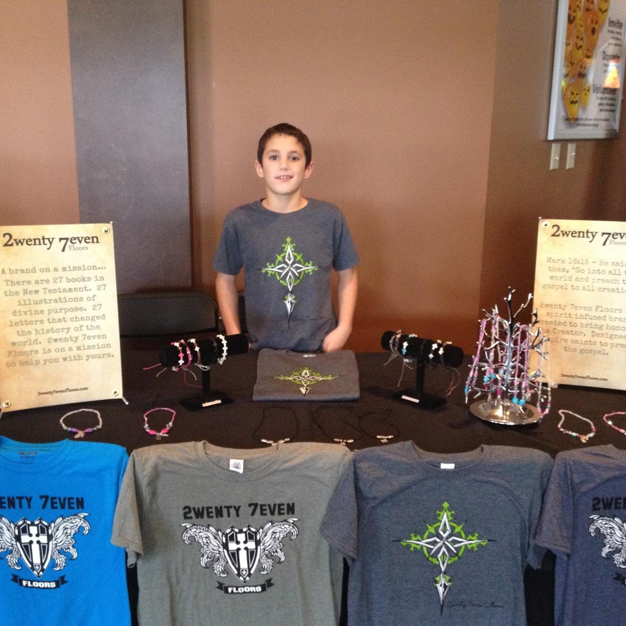 I am a 10 year old entrepreneur. After not being able to buy the clothes that I like because of wicked marketing and worldly designs I decided to make my own!