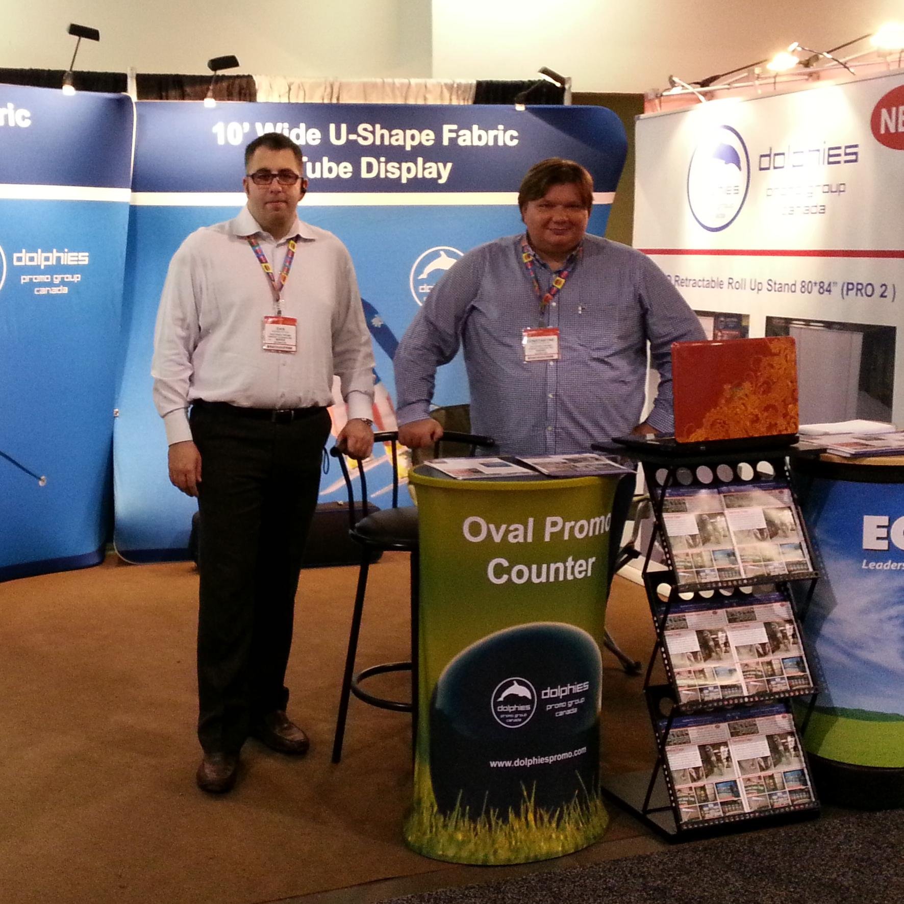 In-house Dye Sublimation Printing, Trade Show Displays, Double-sided Advertising Flags and Custom Printed Tents. Tel: 416-840-0100