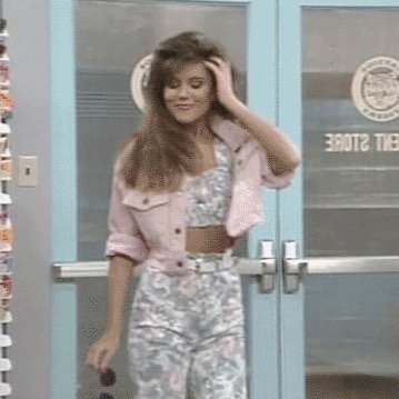 Bayside High Cheerleader, Server at The Max, Zack Morris' sweetheart. GO TIGERS!