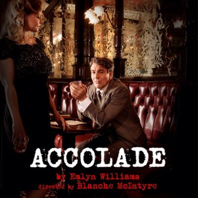 ACCOLADE by Emlyn Williams @St_JamesTheatre MUST FINISH SATURDAY13th December. Directed by @blanchemcintyre presented by @Nicolaseed