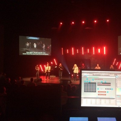 Video and lighting volunteer/Designer at Mountain Lake Church