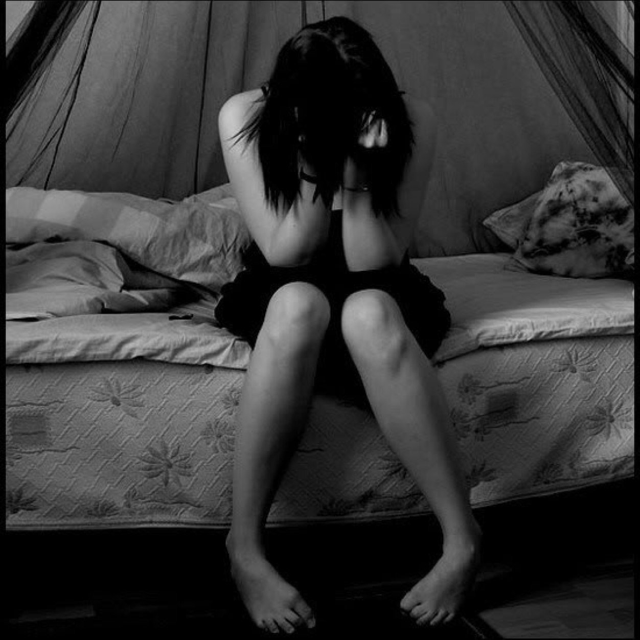 One day everyone saw her, they saw how broken she was, and no one could fix her…