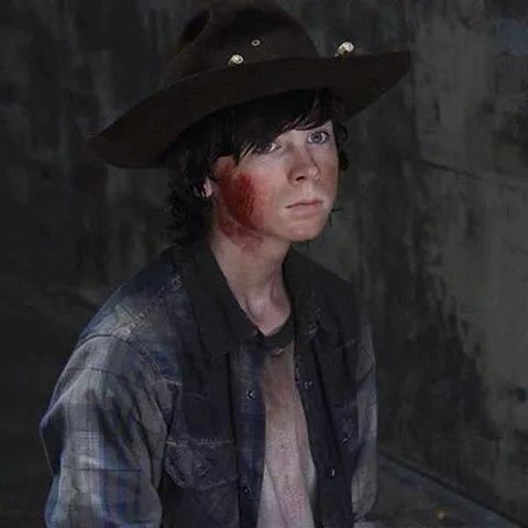 Carl Grimes is the name surviving with my dad Rick Grimes i lost my sister Judith I will never stay in the house!!