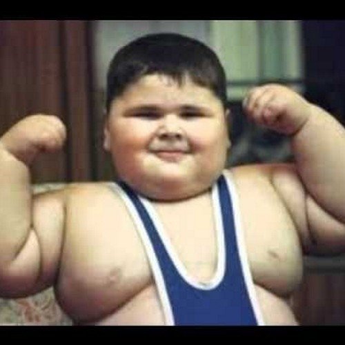 I am a fat lard.                                             jk