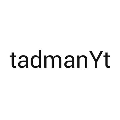 TadmanYt's profile picture. Schaut doch mal auf Youtube vorbei