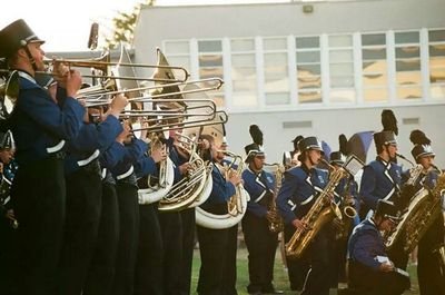 Future member of The Cadets. Senior. 17. Drum major. Euphonium. Trombone. Tuba. Percussion. Color guard.
