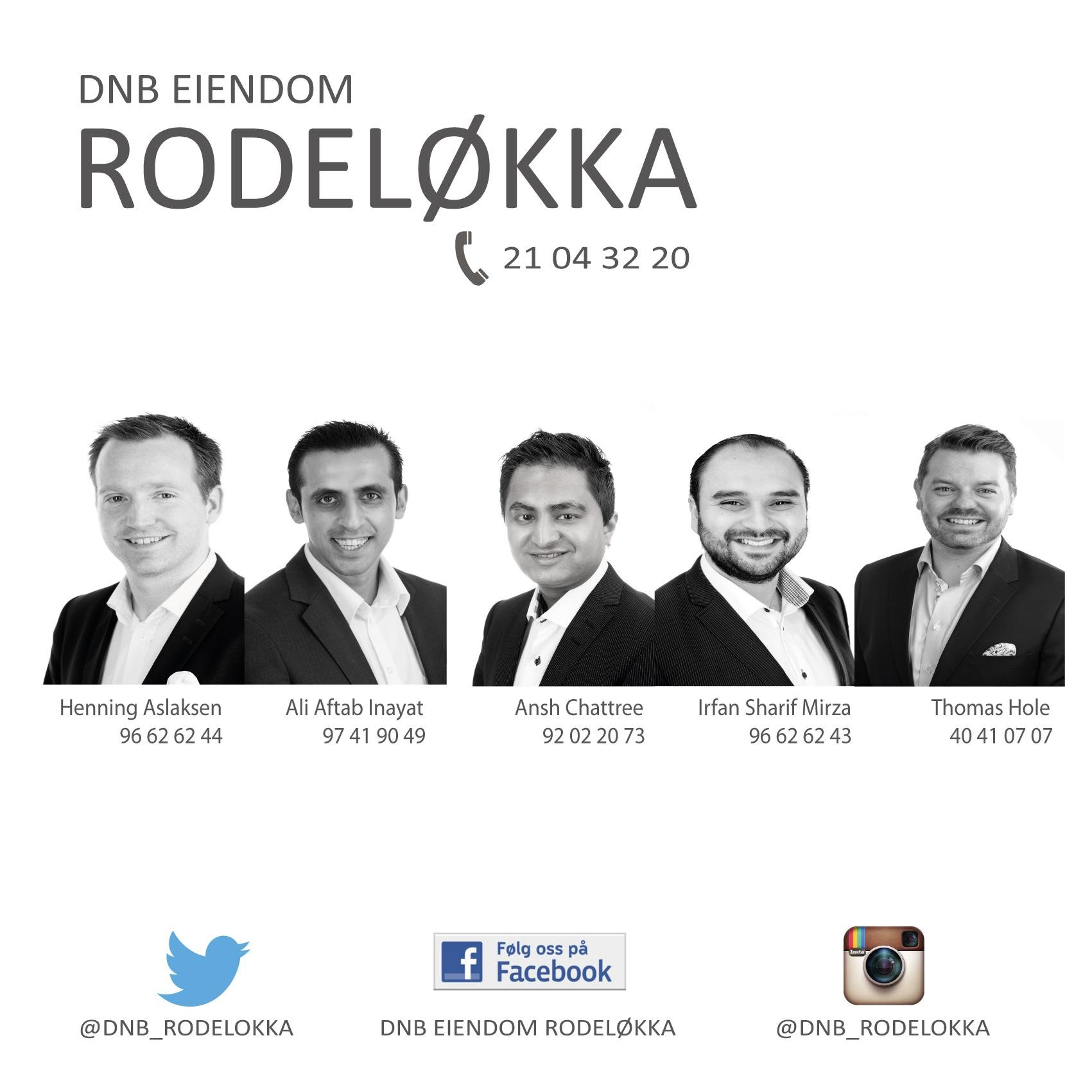 DNB_Rodelokka's profile picture. Eiendomstvitteri - Ring oss gjerne på 21 04 32 20