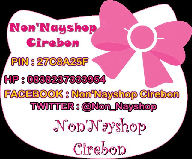 Fashion terlengkap (cewek/cowok) CEK FAVORIT!!! PIN : 27C8A25F | ✉ 083823733954