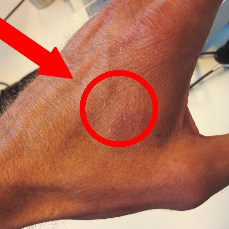 Ik zit in een hand. Te wachten. Mijn tijd zal spoedig komen.
