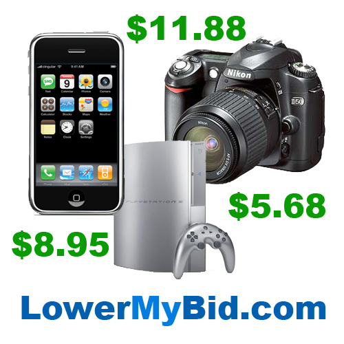 lowermybid's profile picture. Lowermybid a new kind of auction site launching soon! Great products for pennies on the dollar!  Stay up to date by following us ;-)