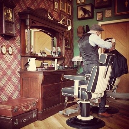 Old Fashioned, Traditional Barbering located in The North, Lancashire, Burnley. True Barbershop, specialising in cutting, shaving and fine drinks.