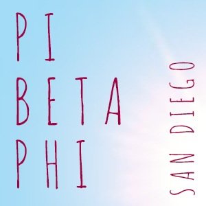 The California Xi Chapter of Pi Beta Phi at the University of San Diego!