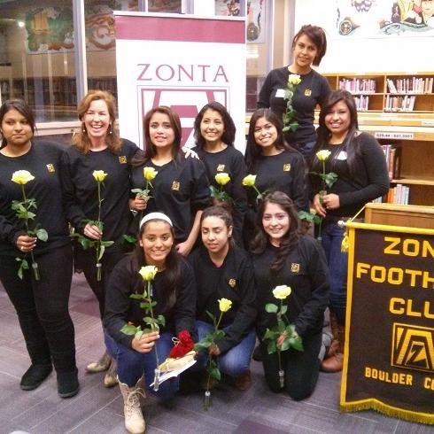 Zonta Foothills Club of Boulder County is a group of professionals who volunteer to advance women and girls locally and worldwide through education, health and