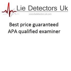 Qualified, experienced with a full UK wide and abroad coverage, polygraph / lie detector testing from £399, we come to you or you to us....