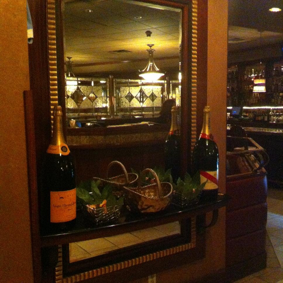 Toscano Italian Steakhouse, Happy hour 50% off from 3pm-5pm, Dinner 11am-11pm. Mention our twitter to receive 30% off your total bill.