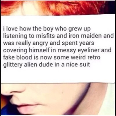 Music, singing and youtube thats about it... Warped Tour is the Disney Land for the kids that grew up to fast. all that punk rock shit