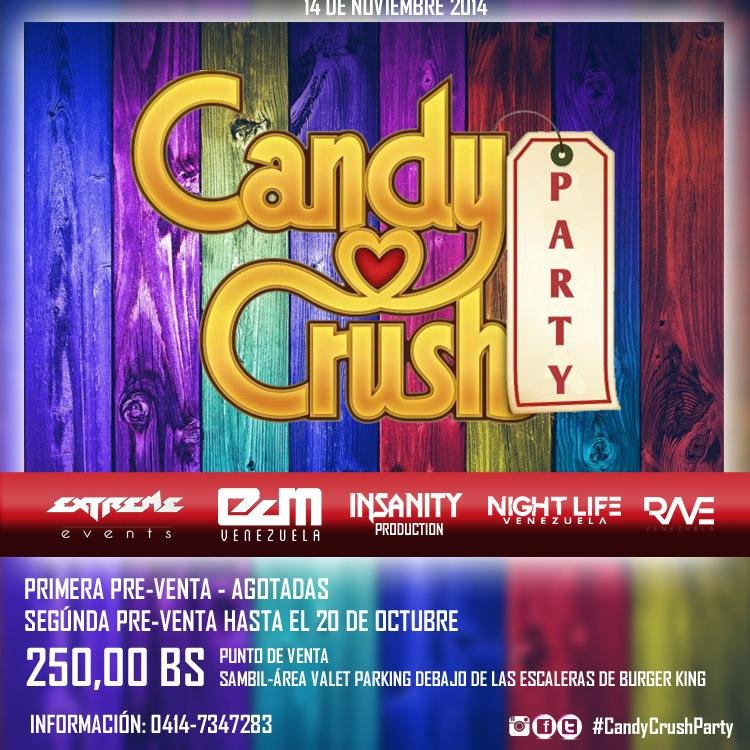 GRAN RUMBA ELECTRÓNICA ESTE 14/11 SAN CRISTÓBAL PREPÁRATE. https://t.co/aszMwjW1Cl