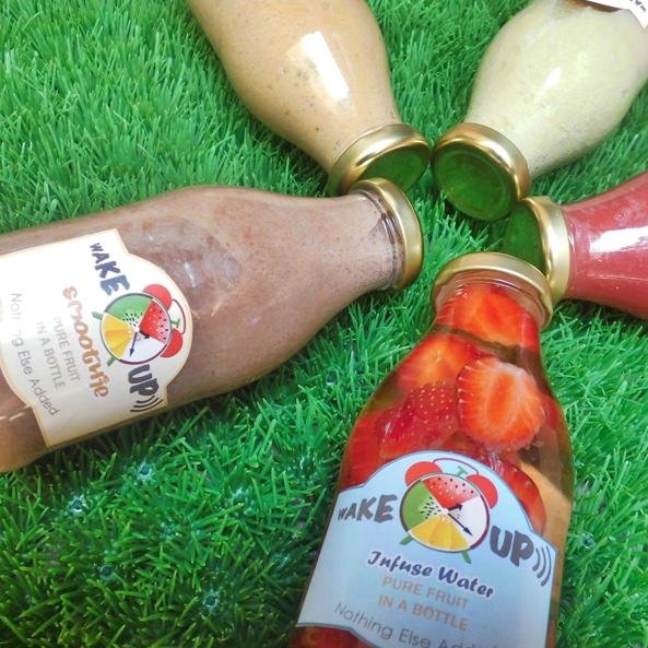 Smoothies - Infuse Water- Raw cashew mik in a bottle PURE FRUIT & SUGAR FREE Untuk info / pemesanan hubungi 08983557594 / 535B0047 #Malangkembalisehat