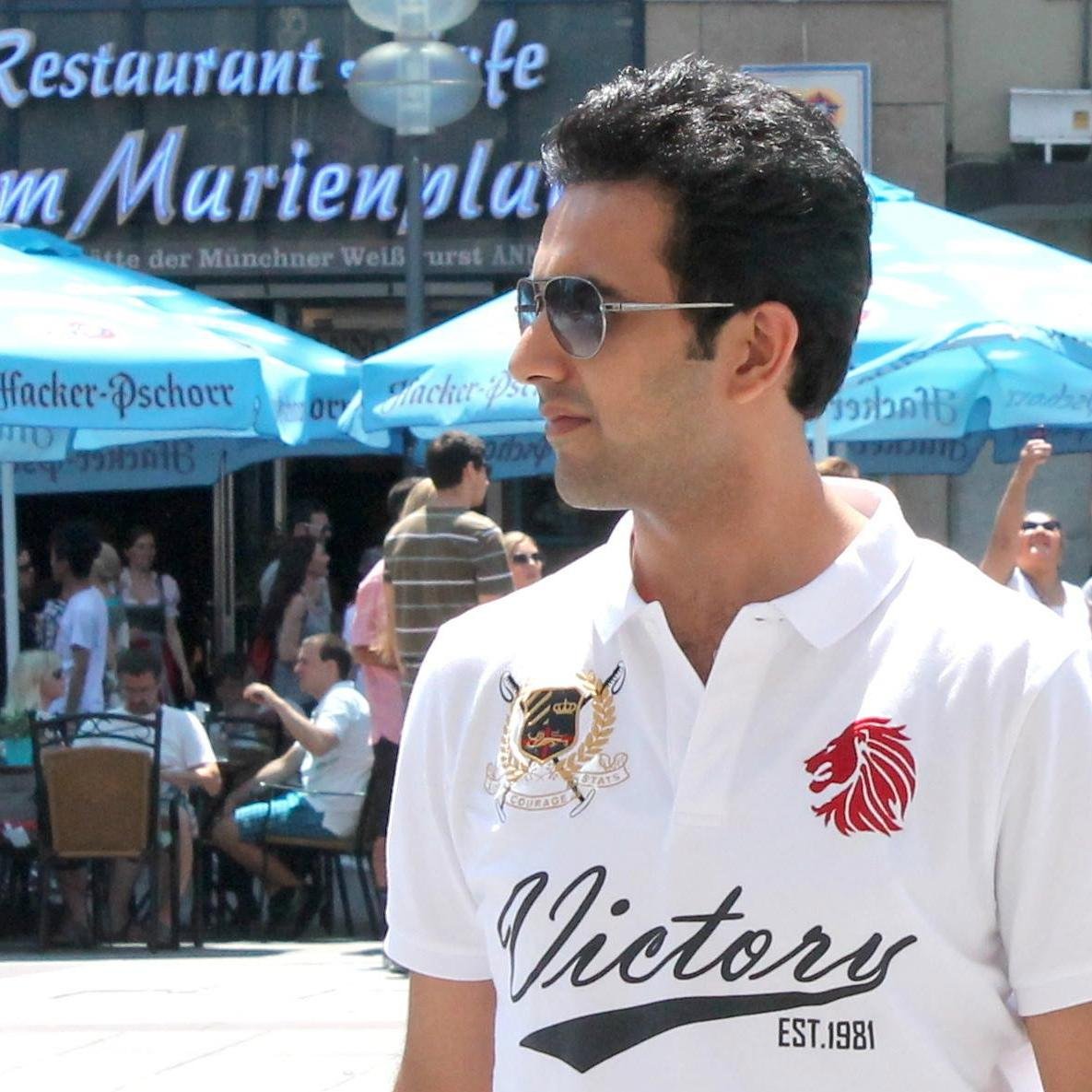 Automobile and Technology Enthusiast, Avid Tennis Player, Butter Chicken Lover, Street Photographer, Bollywood Fan